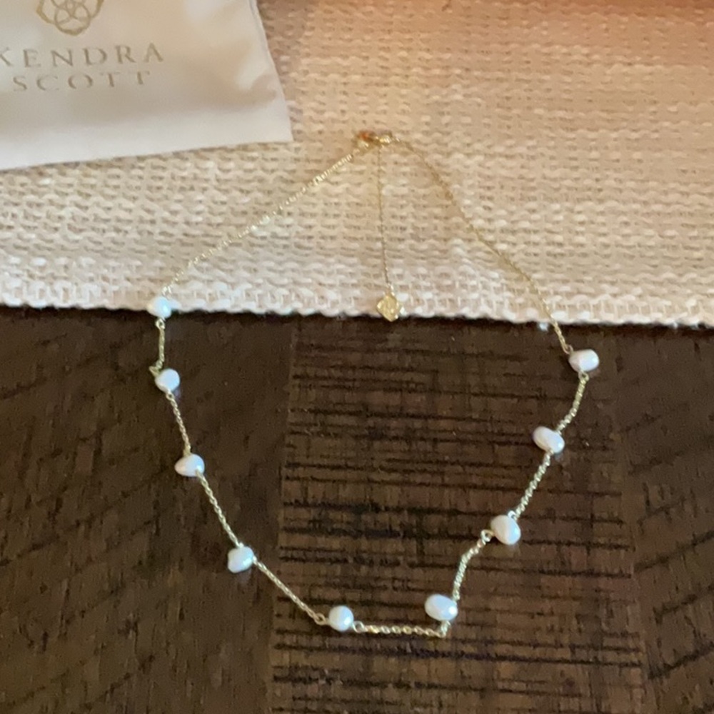 Leighton Gold Pearl Strand Necklace in Freshwater Cultured Pearl NWOT - Picture 8 of 9